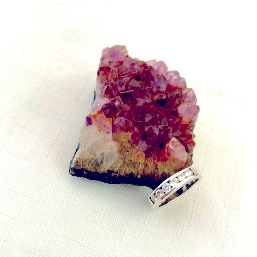 Sterling Silver / 6~CZ / Ring - Picture 1 of 10